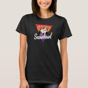 T-shirt Snowbowl Moose Mounting Fun Snowbowl Arizona Wild