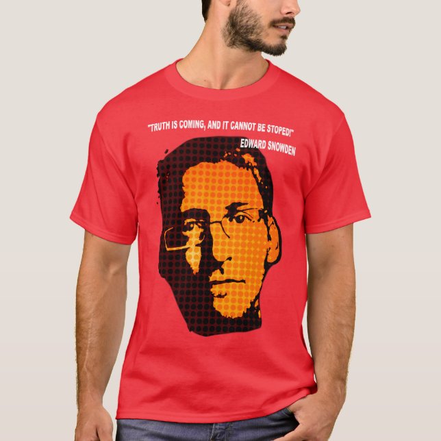 T-shirt Snowden (Devant)