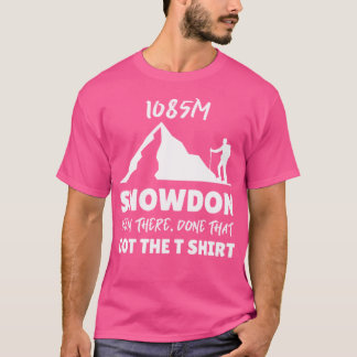 T-shirt Snowdon A Été Fait Qui A Obtenu Le T Shirt Activ