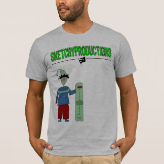 T-shirt snowdude, productions peu précises