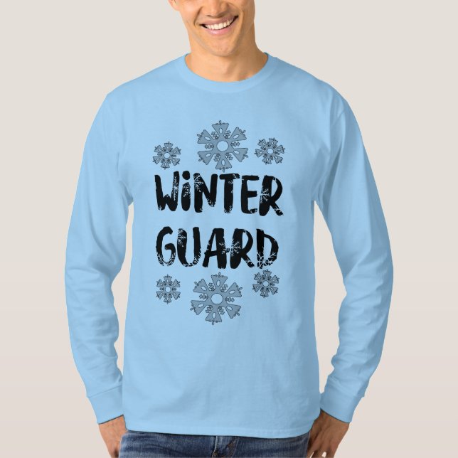 T-shirt Snowflake de garde d'hiver (Devant)