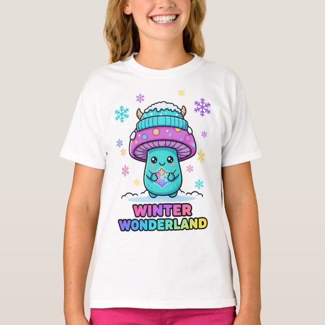 T-shirt Snowflake Monster (Devant)