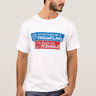 T-shirt Snowflake vs Icehole