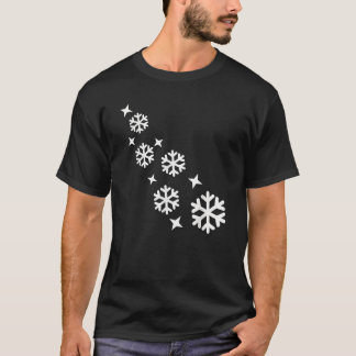 T-shirt Snowflakes Store Snowflakes Stars Winter Sports  U