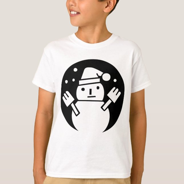 T-shirt Snowman (Devant)
