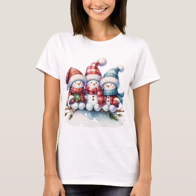 T-shirt Snowman (Devant)