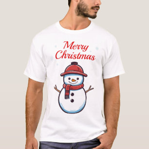 T-shirt Snowman