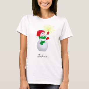 T-shirt Snowman