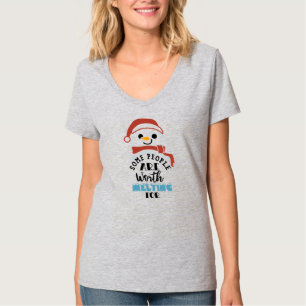 T-shirt Snowman