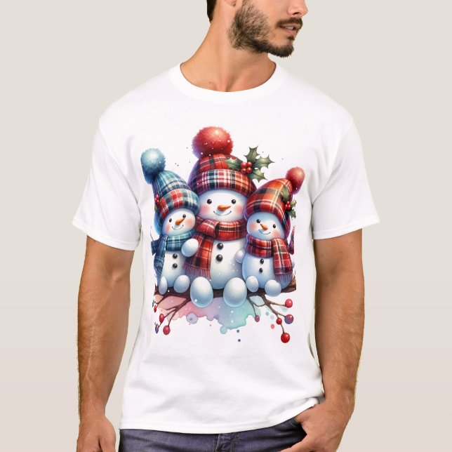 T-shirt Snowman (Devant)