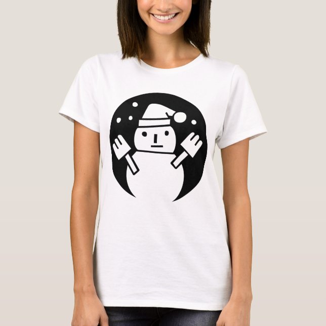 T-shirt Snowman (Devant)
