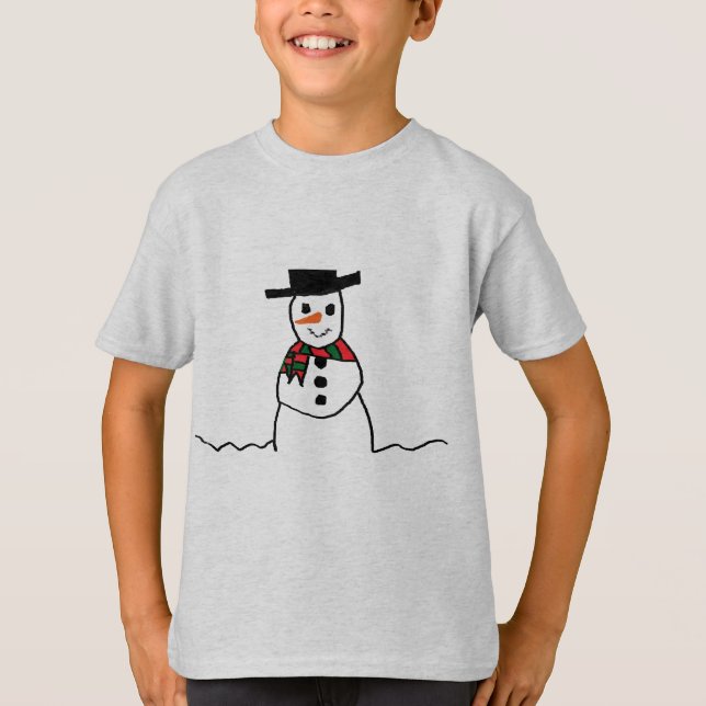 T-shirt Snowman (Devant)