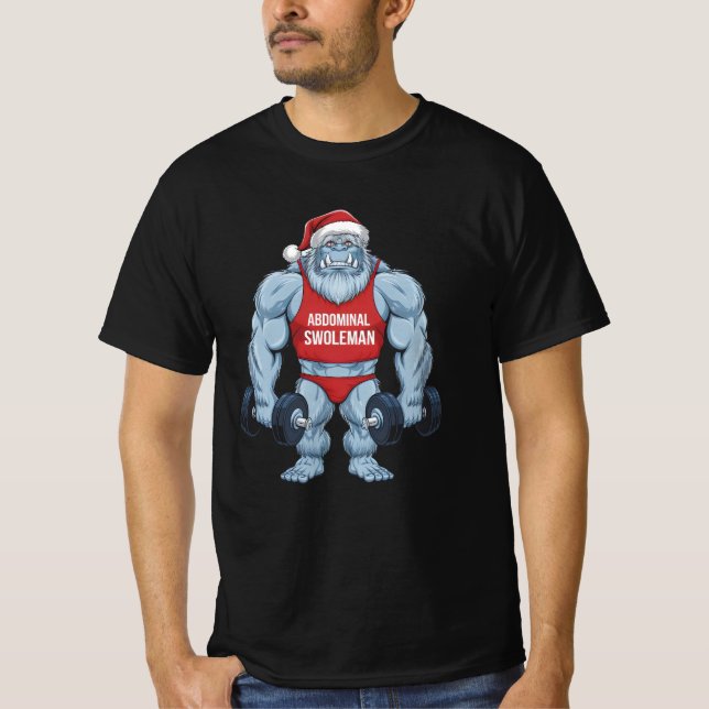 T-shirt Snowman abdominal (Devant)