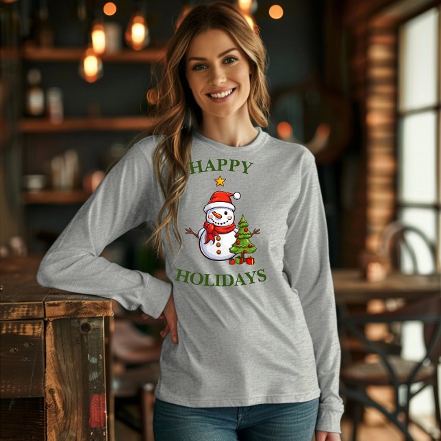 T-shirt Snowman et Noël (Créateur téléchargé)