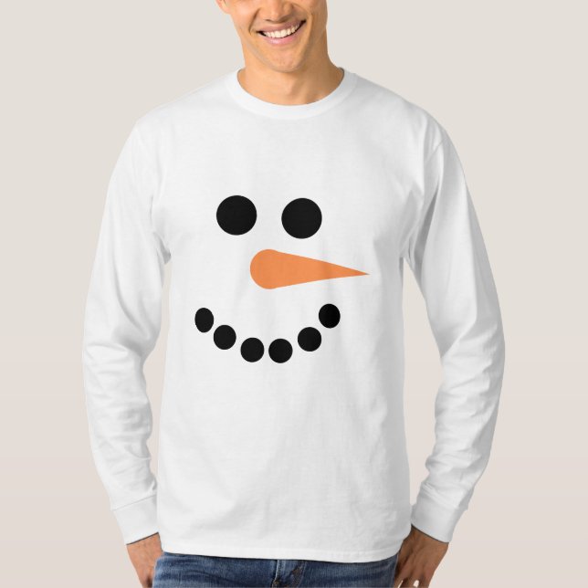 T-shirt Snowman - Fêtes d'hiver Noël - Costume/ (Devant)