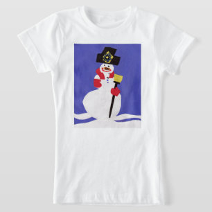 T-Shirt Snowman par VictoriaShaylee