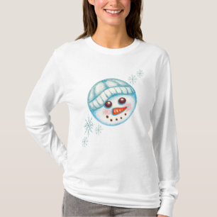 T-shirt Snowman Snowflake
