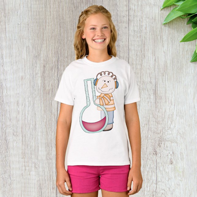 T-shirt Snowman Vérifie La Température (Créateur téléchargé)
