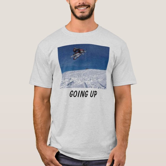 T-shirt snowmobiles (Devant)