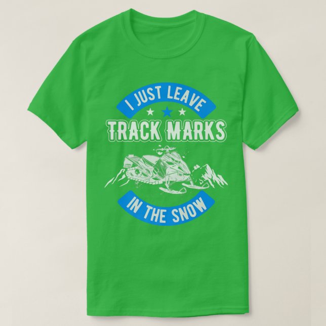 T-shirt Snowmobiling Snowmobile Riding Snow Lover  (Design devant)