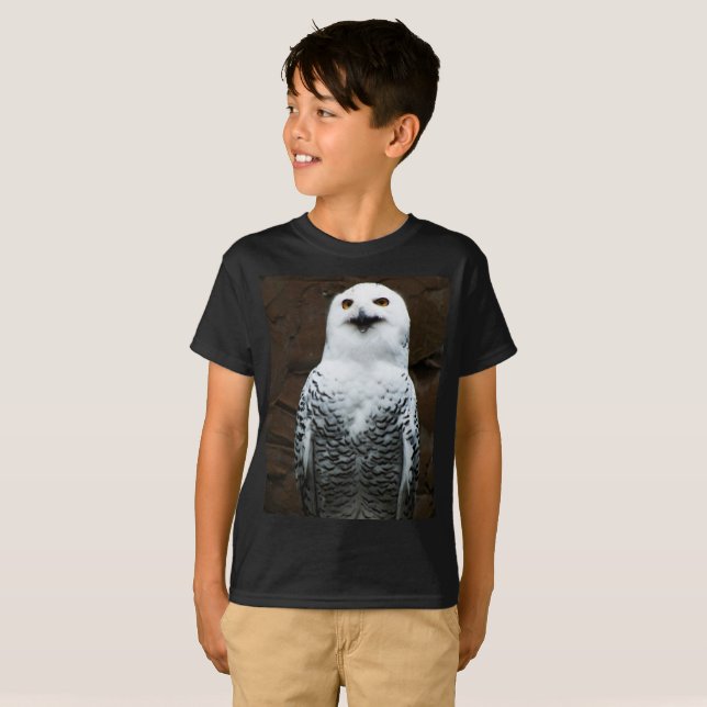 T-shirt Snowy Owl bccna (Devant entier)