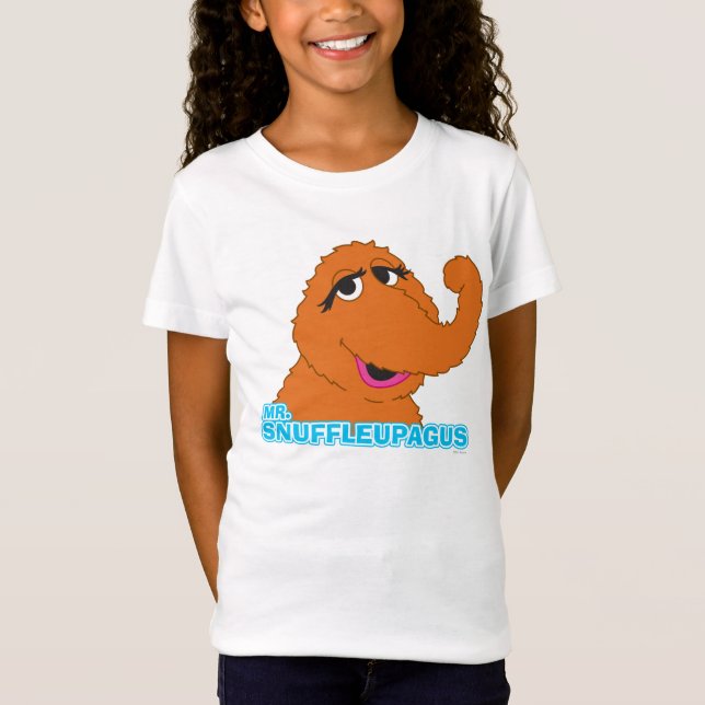 T-Shirt Snuffleupagus Relaxé (Devant)