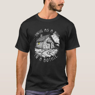T-SHIRT SNUG COMME UN BOGUE À LA FOIS HIKER SCOTLAND TRAMP