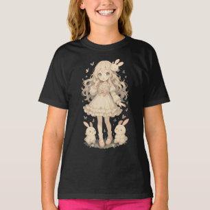 T-shirt Snuggle Pup Kawaii Bunny girl