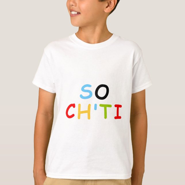 T-shirt So Ch'ti (Devant)