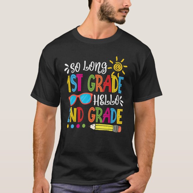 T-shirt So Long 1ère année Bonjour 2e année Enseignant étu (Devant)
