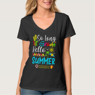 T-shirt So Long 1ère Année Bonjour Été Dernier Jour De L'É