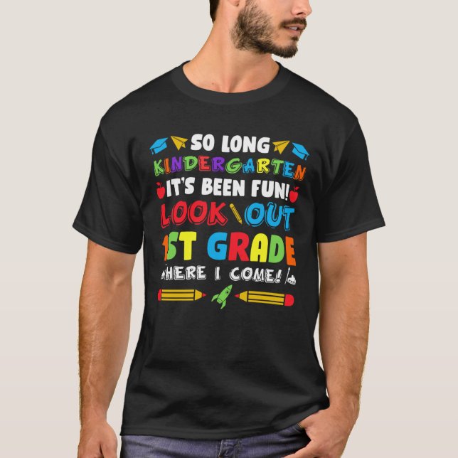 T-shirt So Long Kindergarten 1ère année (Devant)
