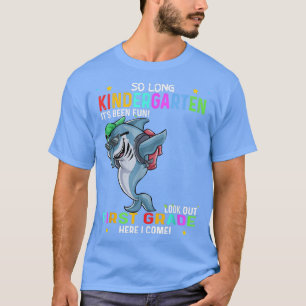 T-shirt So Long Kindergarten First Day 1st Grade Cool Shar