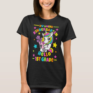 T-shirt So Long Kindergarten Hello 1ère année I Unicorn