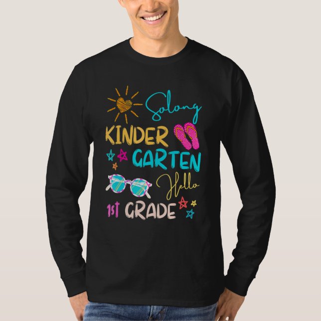 T-shirt So Long Kindergarten Hello 1ère année Stitude ense (Devant)