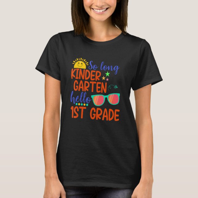 T-shirt So Long Kindergarten Hello 1ère année Stitude ense (Devant)