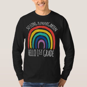 T-shirt So Long Kindergarten Hello Été Enseignant Étudiant