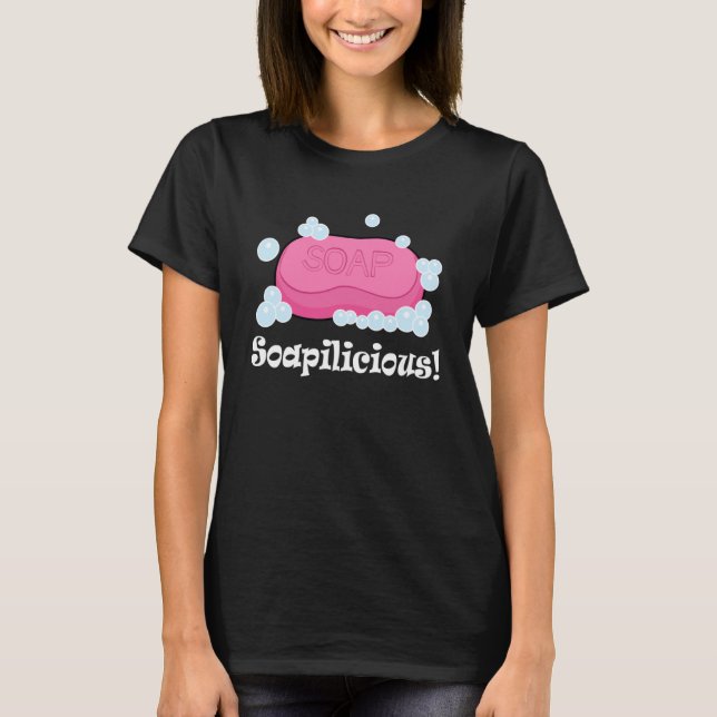 T-shirt Soapilicious Hobby Crafter savon maison (Devant)