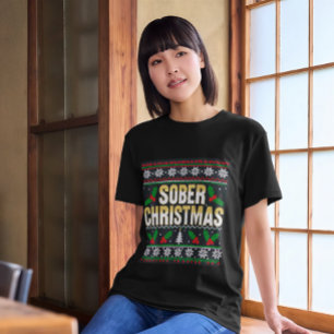 T-shirt Sober noël femmes