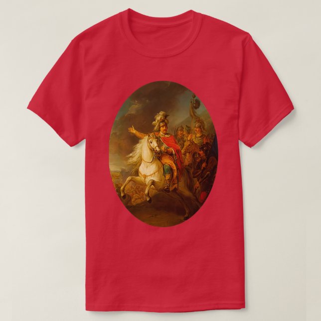 T-shirt Sobieski à la bataille de Vienne par Bacciarelli M (Design devant)