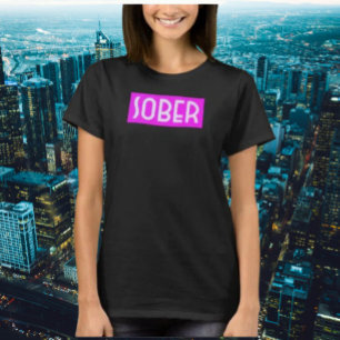 T-shirt Sobriété fluorescente