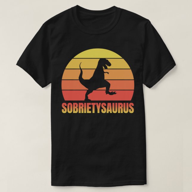 T-shirt Sobriété TRe Alcooliques anonymes AA Sober AF Pul (Design devant)
