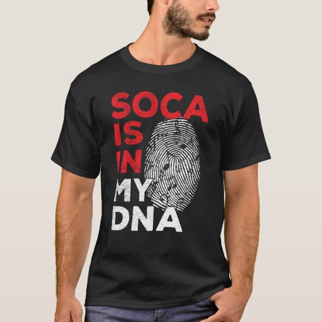 T-shirt Soca is in my DNA Soca Party (Devant)
