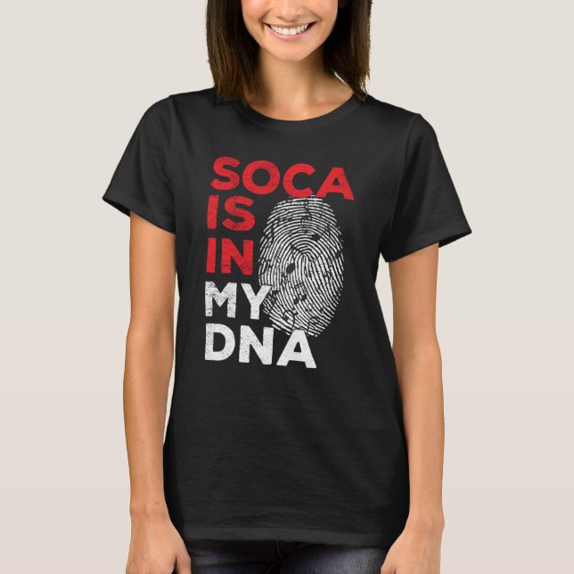 T-shirt Soca is in my DNA Soca Party (Devant)