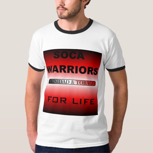 T-shirt soca WarriorTNT pendant la vie (Devant)