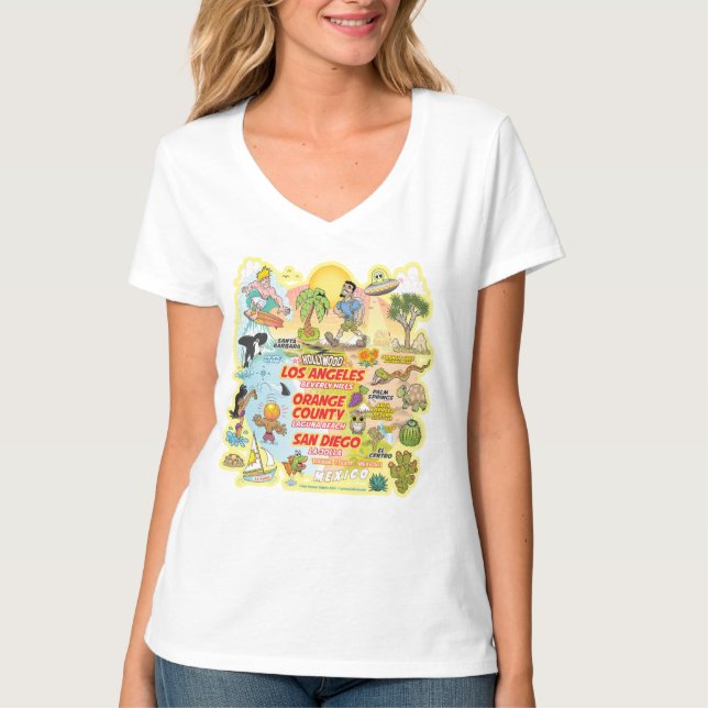 T-shirt SoCal Paradise (Devant)
