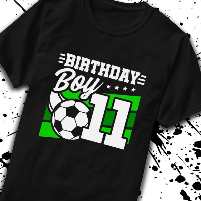 T-shirt Soccer Anniversaire - 11 ans Garçon - 11e annivers (Créateur téléchargé)