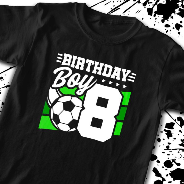 T-shirt Soccer Anniversaire - Garçon de 8 ans - 8e Anniver (Créateur téléchargé)