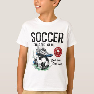T-shirt Soccer Athletic Club Graphic Design