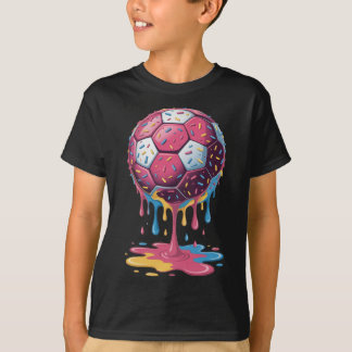 T-shirt Soccer Byll Drip Ice Cream Drip Men Women Game Soc